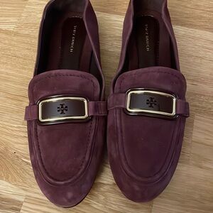New Tory Burch Suede Flats - Purple